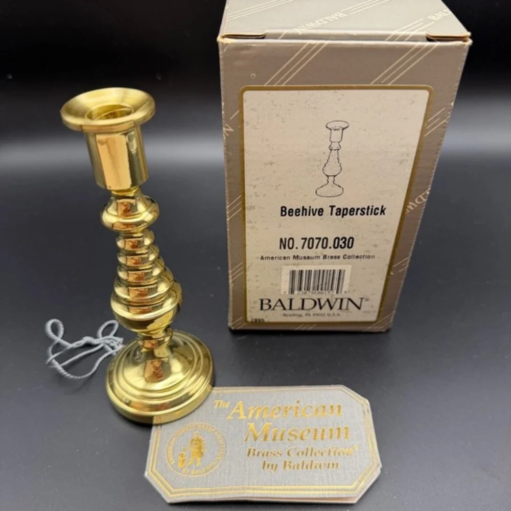 Baldwin Beehive Taperstick 5